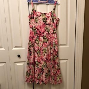 Vintage Talbots Floral Sundress